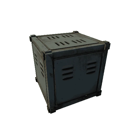 Metal Crate Model